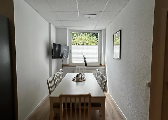 B2 Xxl 150m2 I Neu! I 8 P I Smart Tv I 50m Edeka Apartmán Mettingen (North Rhine-Westphalia)